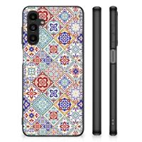 Samsung Galaxy A14 5G Marmeren Print Telefoonhoesje Tiles Color - thumbnail
