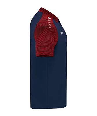 JAKO 6322 Polo Performance - Marine/Rood - XXL