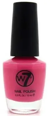 W7 Nagellak - nr. 1 Raspberry Fool 15 ml W7 Nagellak - nr. 1 Raspberry Fool 15 ml