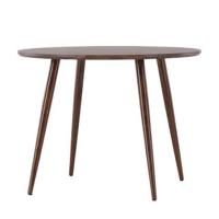 Rebellenclub Havdhem Eetkamertafel - ø100 cm - Walnoot - thumbnail
