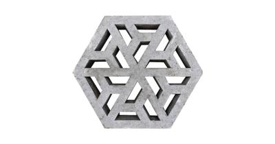 Minimaal 30! Oud Hollandse ECO-tegel 37,5x37,5x7 cm grijs bestrating tegel Gardenlux - Gardenlux