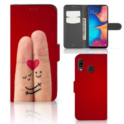 Samsung Galaxy A30 | Wallet Case | met Pasjes | Liefde - Origineel Romantisch Cadeau