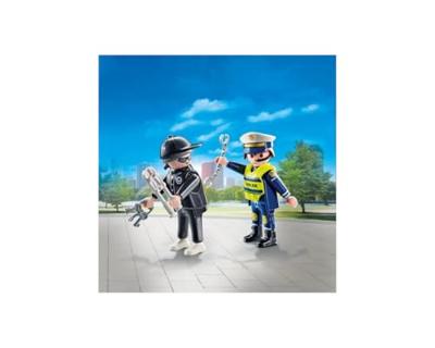 Playmobil® Duopack 71804 politieman en inbreker Playmobil® Duopack 71804 politieman en inbreker