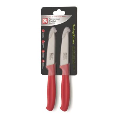Richardson Sheffield schilmes 2-delig rvs/rood