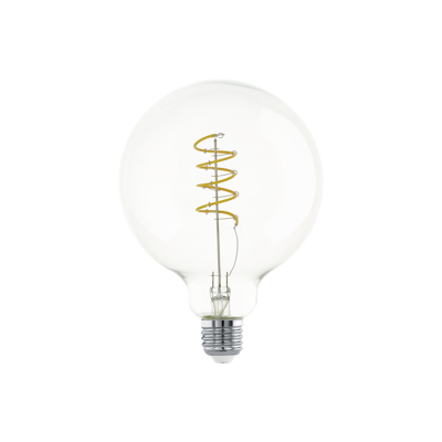 Lichtbron filament spiraal e27 G125 400LM 2700k