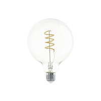 Lichtbron filament spiraal e27 G125 400LM 2700k - thumbnail