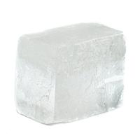 Ruwe Witte Calciet Edelsteen Blokje 4 - 6 cm - thumbnail