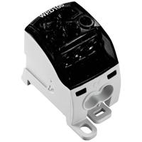 Weidmüller 2725410000 Verdeelblok Schroeven Zwart 1 stuk(s) - thumbnail