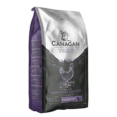 Canagan - Lichte, senior en gesteriliseerde volledige voeding voor katten - 1,5 kg
