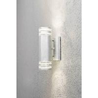 KonstSmide WandspotModena Up - Down 2-lichts 28cm zinkgrijs - 7516-320 - thumbnail