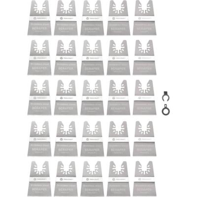 TOOLCRAFT TO-10258344 RVS Multitool toebehorenset 50 mm 20 stuk(s)