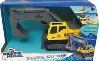 Online Retail Shop Silver wheel graafmachine met geluiden - thumbnail