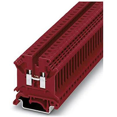 Phoenix Contact 3026696 Doorgangsserieklem 6.2 mm Schroeven Rood 50 stuk(s)