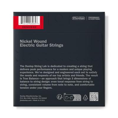 Dunlop DEN0942 Electric Nickel Extra Light 09-42 snarenset