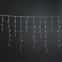 Konstsmide Lichtgordijn ijsregen Buiten 230 V/50 Hz Energielabel: E (A - G) 200 LED Barnsteen (l x b x h) 1507 x 507 x 70 cm - thumbnail