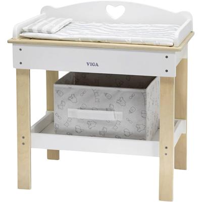 VIGA poppencommode met badkuip, h: 50 cm, l: 54,5 cm, b: 30 cm, 1 stuk