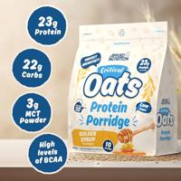 Critical Oats Protein Porridge 600gr Golden Syrup - thumbnail