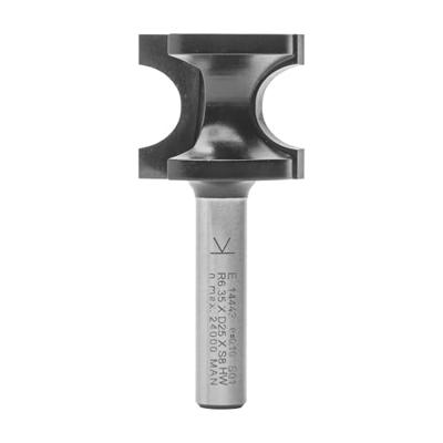 ENT Kraalprofielfrees HM R6.35, Kolf 8mm - 7914443 ENT Kraalprofielfrees HM R6.35, Kolf 8mm - 7914443