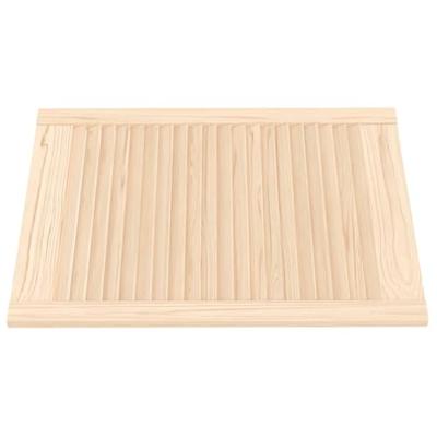 Louvredeur 69x49,4 cm massief grenenhout