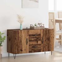 Dressoir met lade Oud Hout 100 x 36 x 60 cm Bewerkt hout - thumbnail