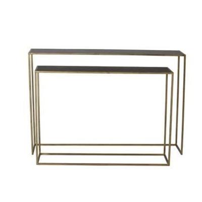 Light & Living Sidetable 'Boca' Set van 2 stuks, kleur Goud Light & Living Sidetable 'Boca' Set van 2 stuks, kleur Goud
