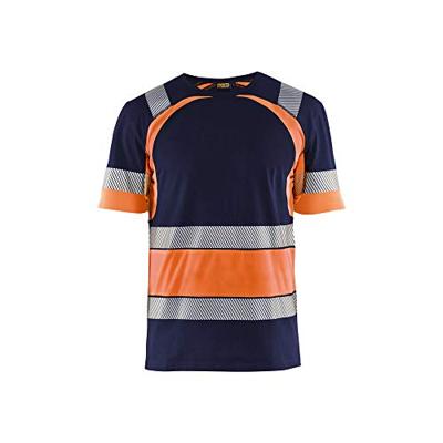 Blåkläder T-Shirt High-Vis 34211030 | Marineblauw/Oranje | Maat 3XL - 7330509620038 Blåkläder T-Shirt High-Vis 34211030 | Marineblauw/Oranje | Maat 3XL - 7330509620038
