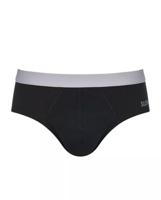 2-Pack heren slips - GO Abc brief - Biologisch katoenen heren onderbroeken met elastische band - Milieuvriendelijk - Duurzaam - thumbnail