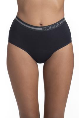 2-pack Menstruatie Midi Slip - Menstruatieondergoed - Incontinentie ondergoed - S - Zwart | Dames slip - Onderbroek - Ondergoed - S - Onderbroek -