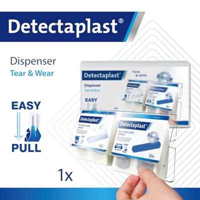 Detectaplast Tear & Wear pleisterdispenser Easy-Pull