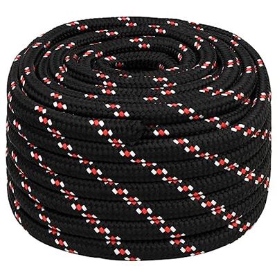 Boot touw 20 mm 25 m polypropyleen zwart