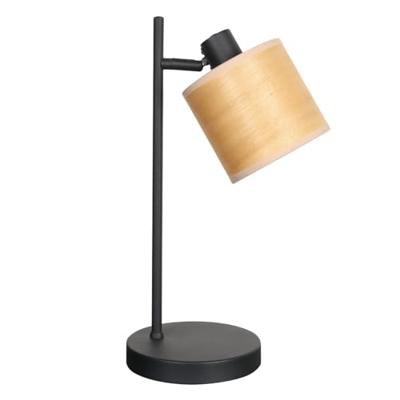 Steinhauer TafellampBambus zwart met bamboe - 3669ZW