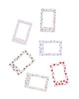 HEMA Magnetische fotoframes confetti - 6 stuks - thumbnail