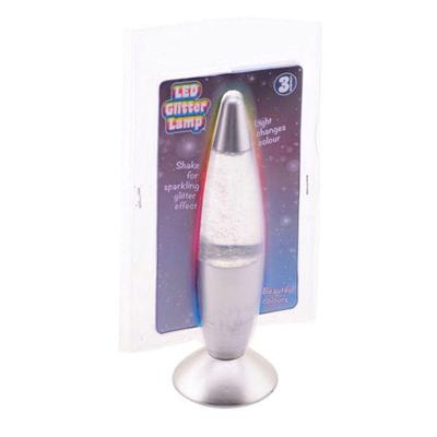 Johntoy lavalamp glitter met licht