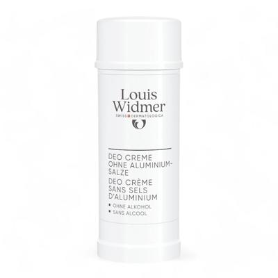 Louis Widmer Deo Crème zonder Aluminiumzouten Licht Geparfumeerd 40ml