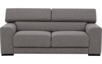 Goossens Bank Nora grijs, stof, 2,5-zits, stijlvol landelijk - thumbnail