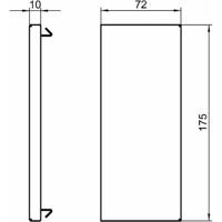 OBO Bettermann 6277670 Montageaccessoire (b x d) 170 mm x 70 mm 1 stuk(s) Zuiver wit - thumbnail