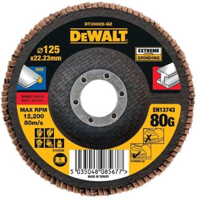 DeWALT DT30622 Lamellenschijf EXTREME 125mm K80