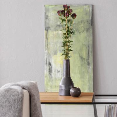 Kunst Rozenbundel x8 70 cm rood