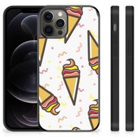 iPhone 12 Pro Max Silicone Case Icecream - thumbnail