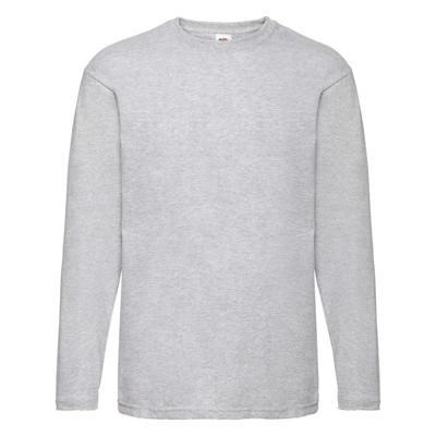 T-SHIRT FRUIT OF THE LOOM VALUEWEIGHT LONG SLEEVE