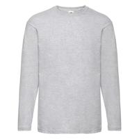 T-SHIRT FRUIT OF THE LOOM VALUEWEIGHT LONG SLEEVE - thumbnail