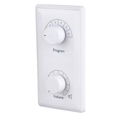 DAP VPC-12 12 Watt 100V inbouw volume- en programma regelaar DAP VPC-12 12 Watt 100V inbouw volume- en programma regelaar