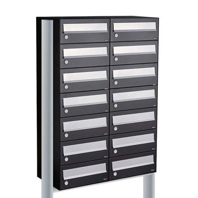 Allux Hive Set 2-Breed, 7-Hoog Op Statief Zwart - 40030070_2x7s Allux Hive Set 2-Breed, 7-Hoog Op Statief Zwart - 40030070_2x7s