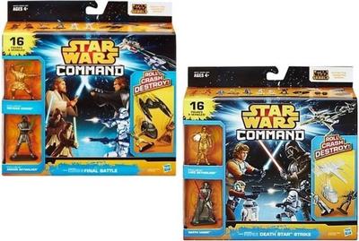 Hasbro Star wars command final battle set met 16 figuurtjes Hasbro Star wars command final battle set met 16 figuurtjes