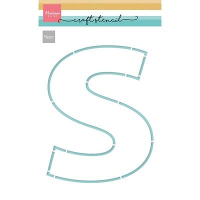 Marianne Design • craft stencils s-letter