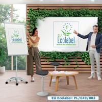 Nobo Premium Plus flipover, ft 70 x 100 cm, uit staal, magnetisch, mobiel - thumbnail