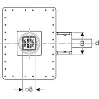 Doucheput Vloer Geberit Ruwbouwset 9-20 cm Waterslot 50 mm 154050001 - thumbnail