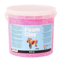 Foam Clay - neon roze, 560gr. - thumbnail