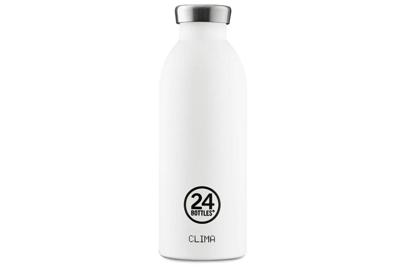 24bottles Clima Fiets Bidon - Ice White