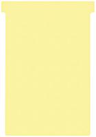 T-kaart Nobo nr.4 112mm geel 100 stuks - thumbnail